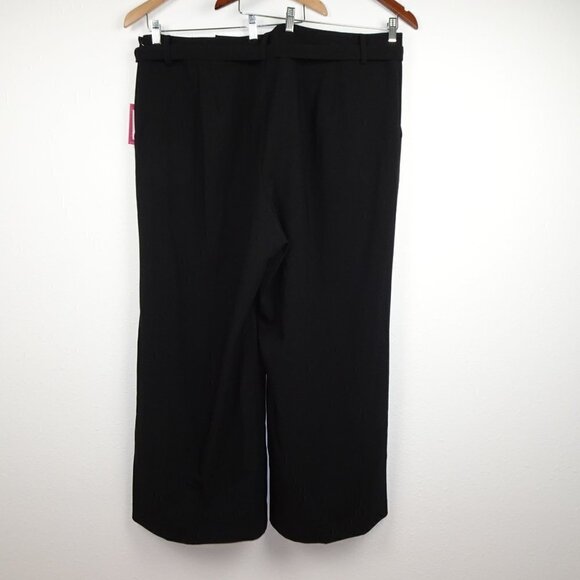 Vince Camuto Dress Pants Women's Plus Size 24W Black Career Work Wide Leg - Picture 5 of 8